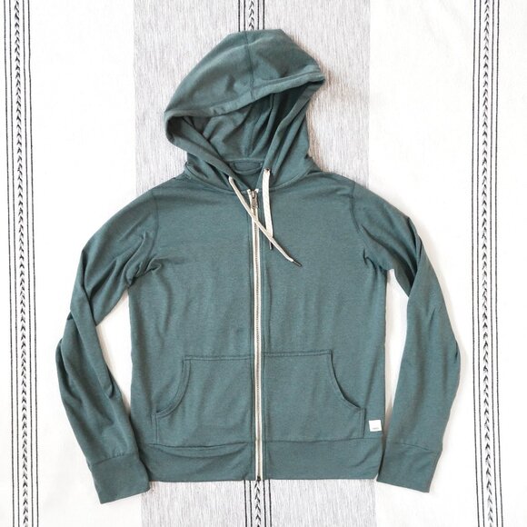 Vuori Women's Halo Performance Hoodie in Marsh - XS - Picture 2 of 10
